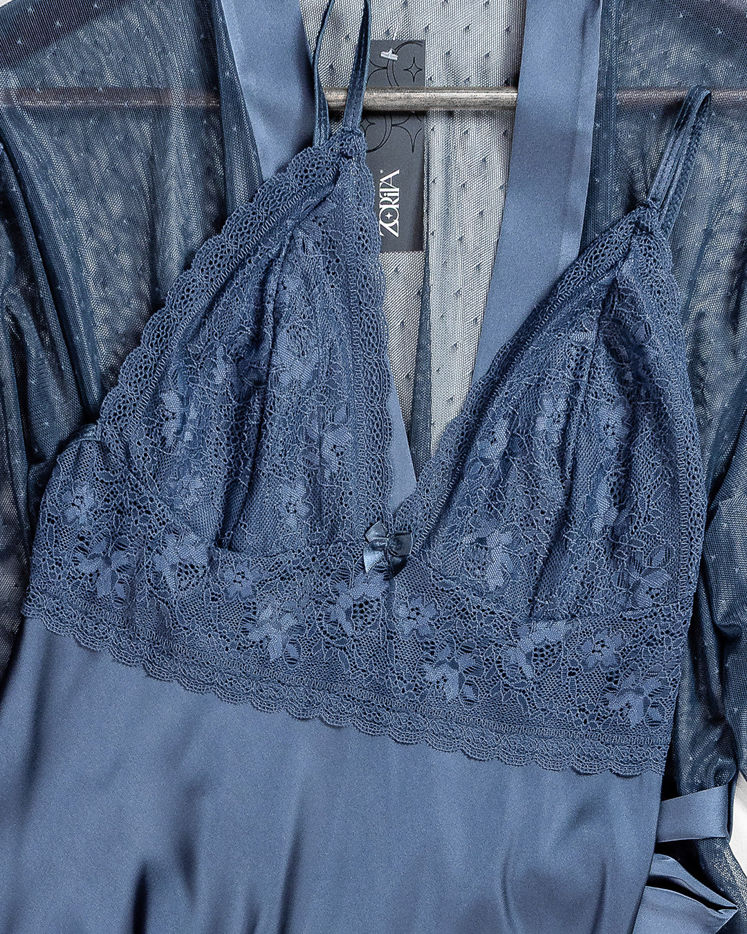 Satin Robe Set 6145-26