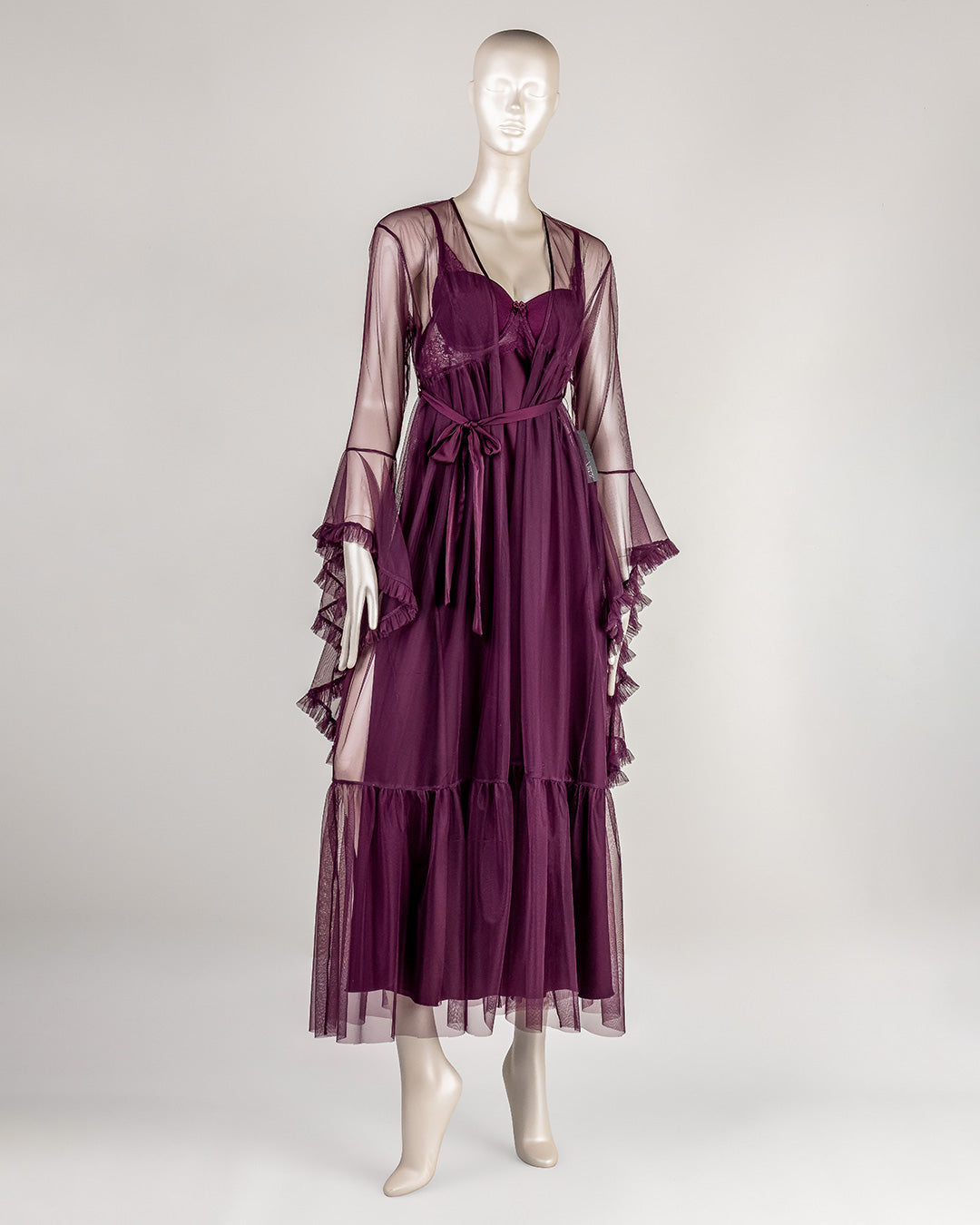 Tulle Robe Set 6159-26