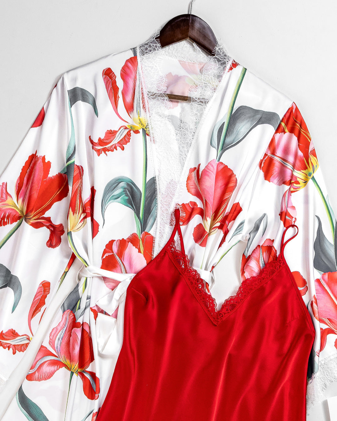 Satin Robe Set 6161-26