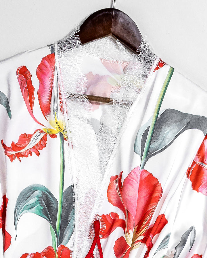 Satin Robe Set 6161-26
