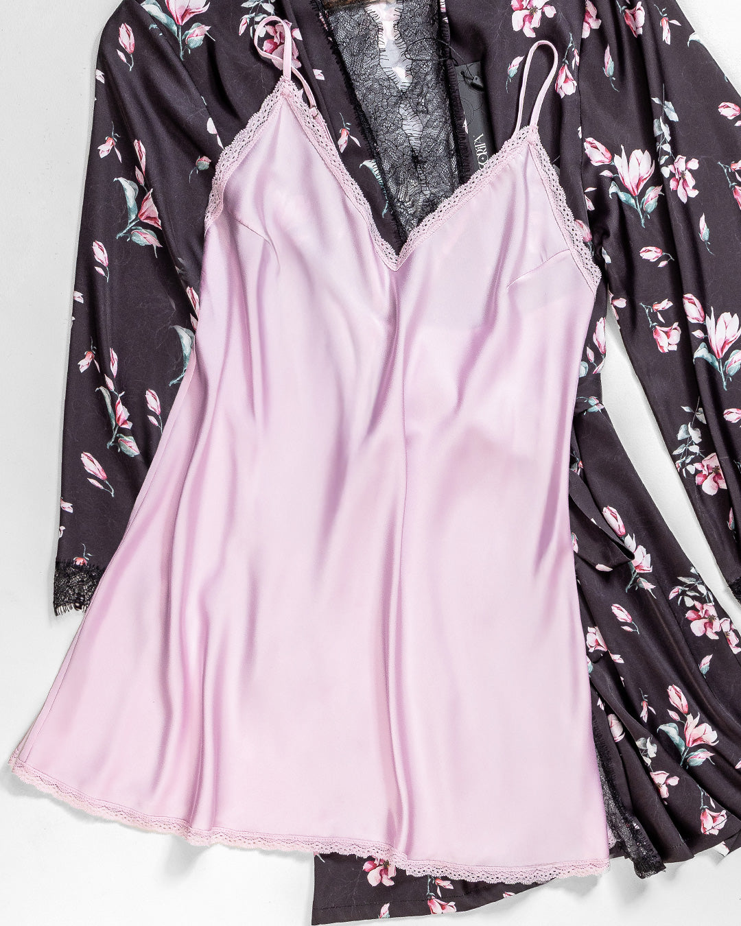 Satin Robe Set 6162-26