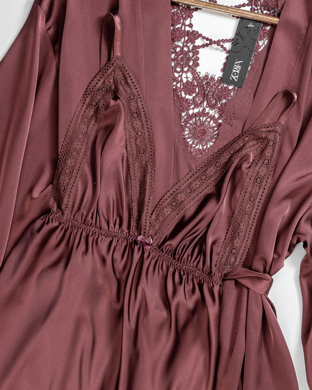 Satin Robe Set 6165-26