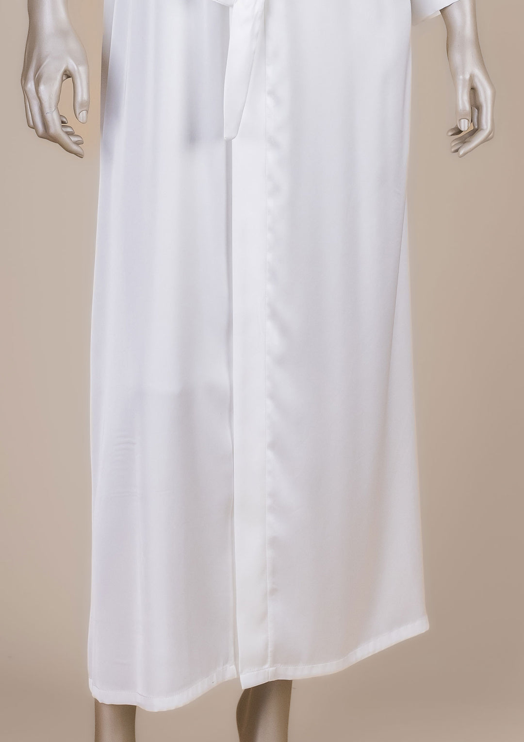 Long Satin Robe 6614-26