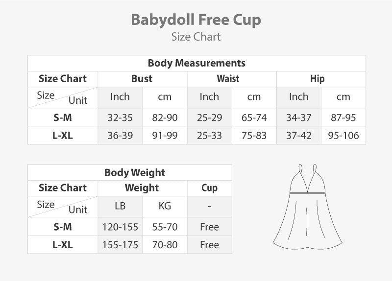Lace Trim Satin Babydoll 4349-26